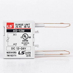 AS-12M/4, Miniature Contactor, Surge Absorber Plug-in Module DC12-24V