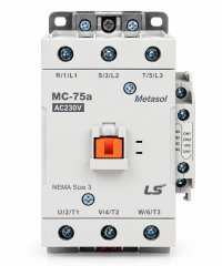 MC-75a 1a1b 3 Pole Contactor 230V AC -50/60Hz