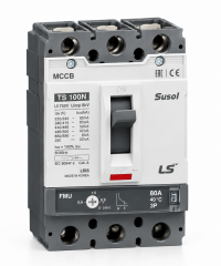 TS100N FMU100 80A 3POL  Susol MCCB   Low voltage circuit breaker  50kA