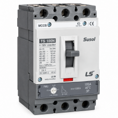 TS100N FMU 100A 3POL  Susol MCCB Low voltage circuit breaker  50kA