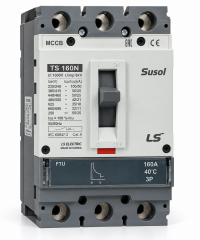 TS160N FTU 160A 3POL  Susol MCCB   Low voltage circuit breaker   50kA
