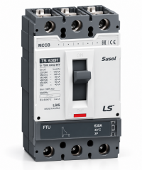 TS630H FTU 630A 3POL   Susol MCCB   Low voltage circuit breaker   85kA