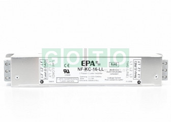 NF-KC-16-LL EPA NF-KC-16-LL COMPACT 3 PHASE FILTER 2STAGE 16A/480VAC LOW LEAKAGE