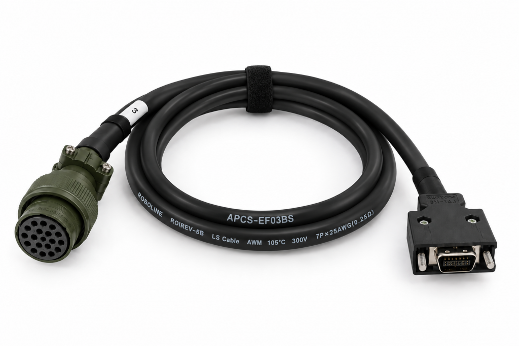APCS-EF03BS Encoder Cable (3m, Robotic cable) 