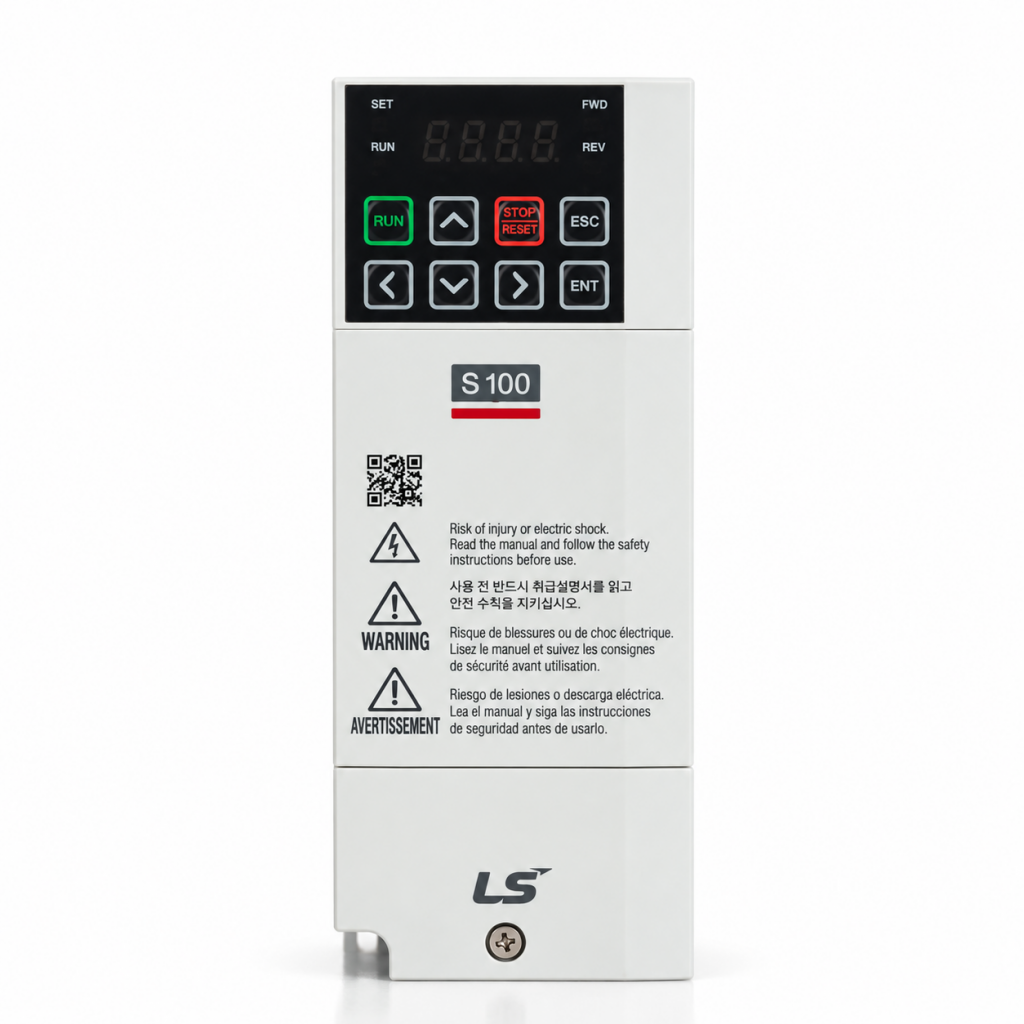LSLV0004S100-1EOFNM Frequency Inverter S100 0,4/0,75kW - 200V advanced I/O