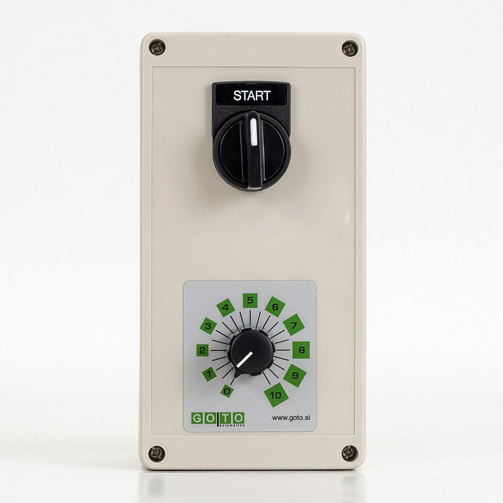 Control Housing with Potentiometer and Switch    