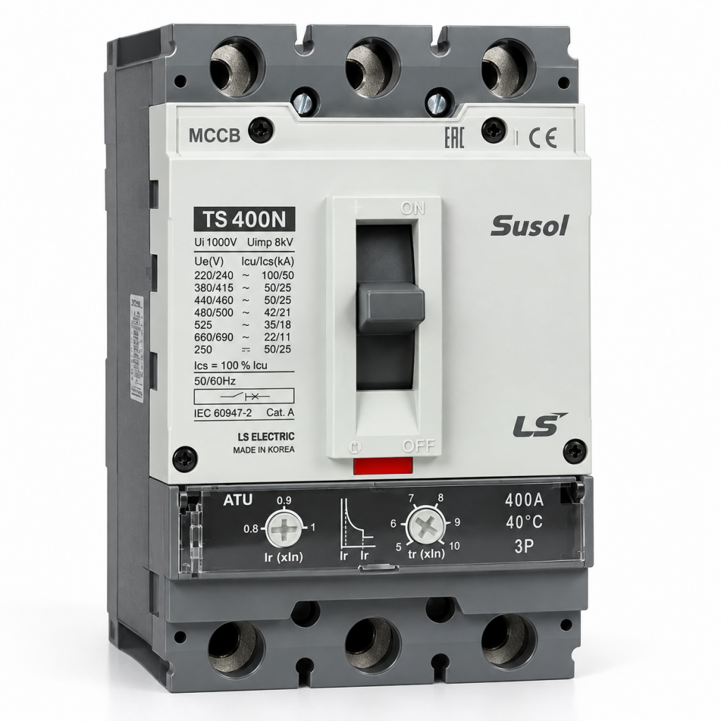 TS400N ATU 400A  4POL  Susol MCCB Odklopnik Low voltage 65KA