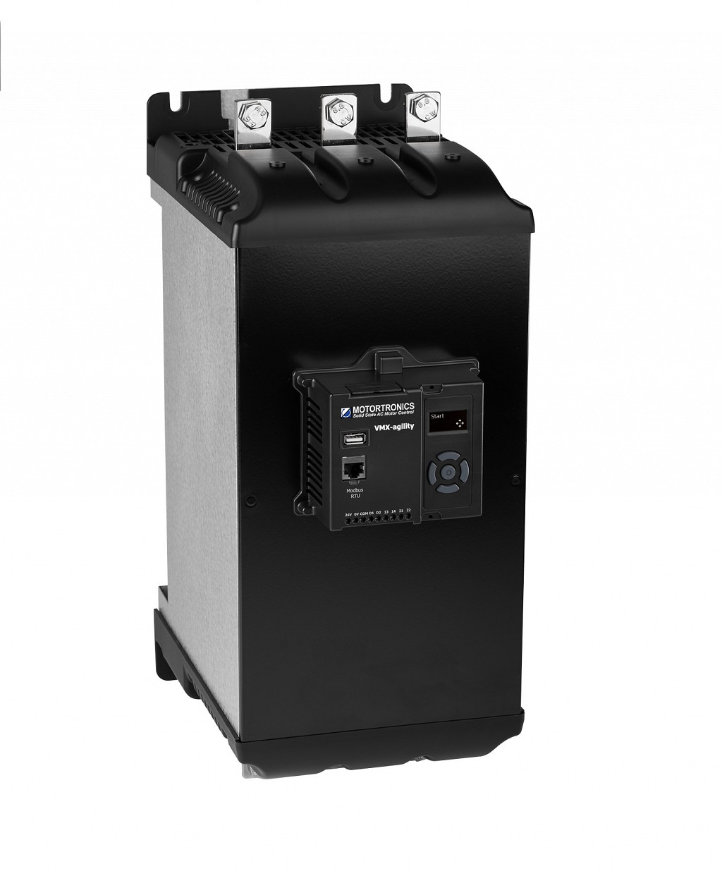 VMX-AGY-301-6-01 Agility Mehki zagon Motortronics  242A, 132kW (400V) Trip Class 10