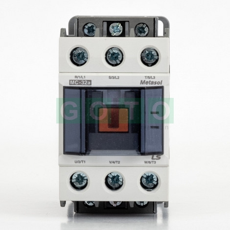 MC-32a DC48V Kontaktor 32A/15kW AC3 ;  1a1b  -1NO1NC (Metasol)