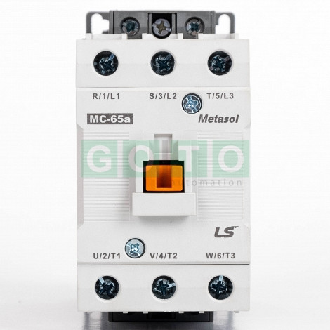 MC-65a 24V DC  Kontaktor 65A/30kW AC3 ;  1a1b  -1NO1NC (Metasol)  LUG TYPE