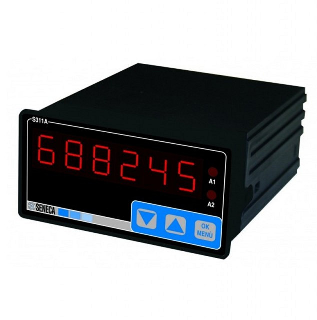 SENECA S311A Universal analog input indicator - totalizer 