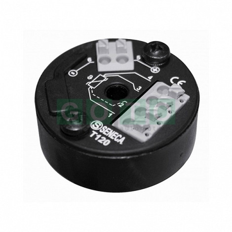 SENECA T120 – RTD temperaturni signalni oddajnik (4–20 mA)