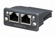 Emotron industrial Ethernet option Profinet IO (RT), 2 port for TSA soft starters