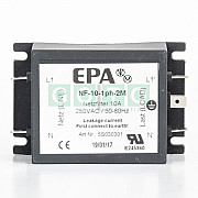 EPA NF-10-1PH-2M 1PHASE FILTER 2STAGE 10A/250VAC