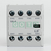 UA-4 AUX pomožni čelni kontakt, UA-4 1a3b, 1NO 3NC za MC B Kontaktorje