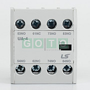 UA-4 AUX pomožni čelni kontakt, UA-4 3a1b, 3NO 1NC za MC B Kontaktorje