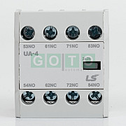 UA-4 AUX pomožni čelni kontakt, UA-4, 2a2b, 2NO 2NC