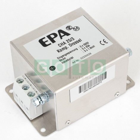 CHA-25-3 EPA Output Choke, Three phase, 25A Acurrent compensated
