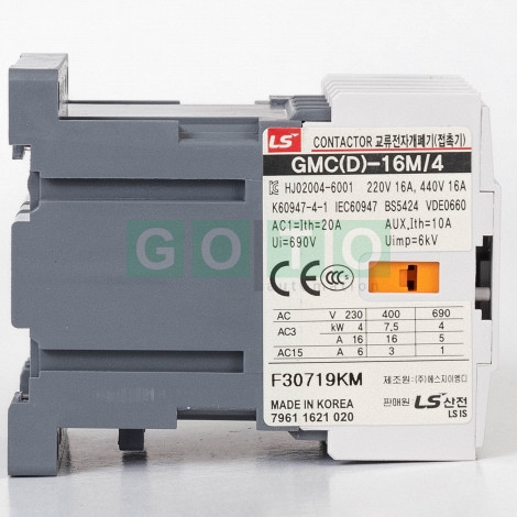 GMD-16M/4 miniaturni kontaktor 16A -24VDC 4 polni DC24V 3W 4a 