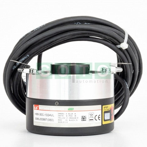 H88-30C-1024-VL-4 Rotacijski enkoder, votli tip, 1024 impulzov/obrat, 5–24 V DC