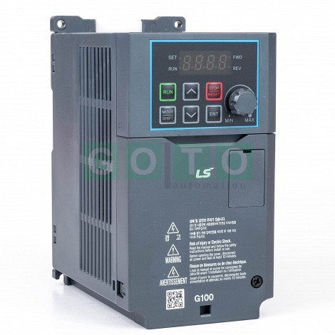 LSLV0008G100-4EOFNT  Frekvenčni pretvornik G100 0,75/1,5kW 400V Safety Function STO