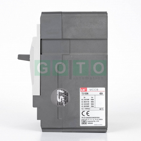 TD100N FMU 40A 3 POL   Susol MCCB Odklopnik Low voltage 50kA