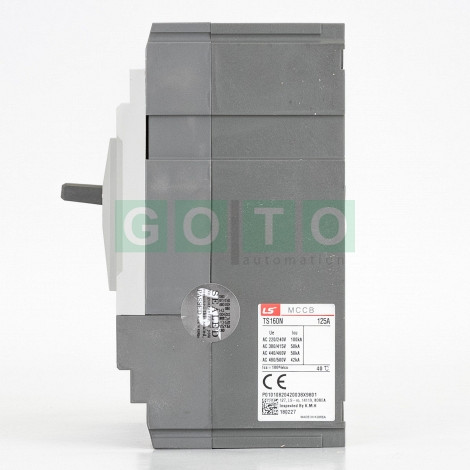 TS160N FMU 125A 3POL  Susol MCCB Odklopnik Low voltage 50kA