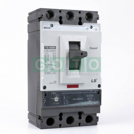 TS400N FMU 300A  3POL  Susol MCCB Odklopnik Low voltage 65kA