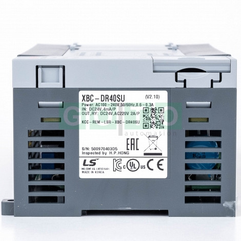 XBC-DR40SU PLC- Programabilni logični krmilnik LS XBC serija - Standard SU-Type         